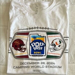 2024 Pop-Tarts Bowl White T-Shirt